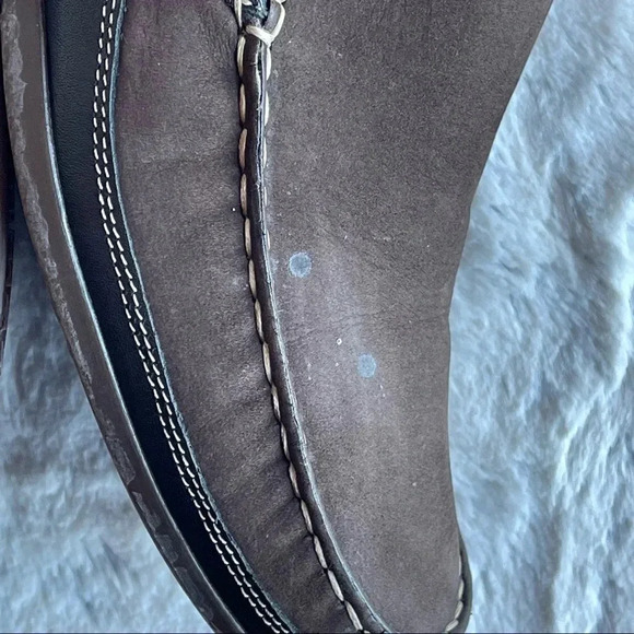 MEPHISTO Suede Sport Loafers Men size 9 Brown and black Color - Picture 7 of 15